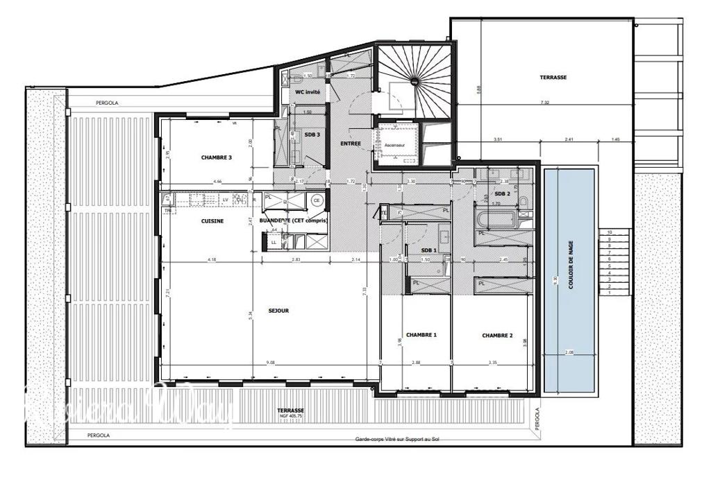 4-комн. пентхаус в Эзе, фото №7, объявление №104510700