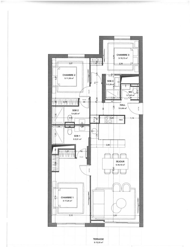 4-комн. квартира в Каннах, фото №2, объявление №106122366